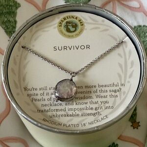 ⭐️Spartina 449 Silver Rhodium Necklace Survivor